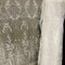 1 Yard Elegant Beaded Lace Fabric Embroidered on 100% Polyester Net Mesh White
